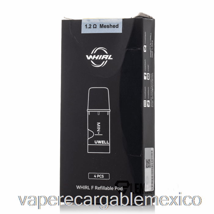 Vape Recargable Uwell Whirl F Cápsulas De Repuesto Cápsulas Malladas De 1.2ohm